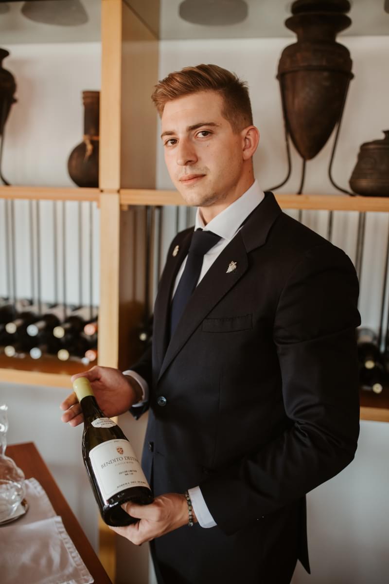 Nuestro Sommelier Daniel Sánchez Lospitao